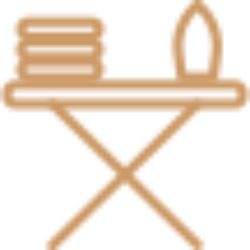 Iron and ironing board on request