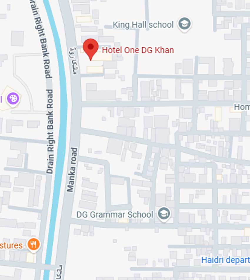 Hotel One Dera Ghazi Khan location map